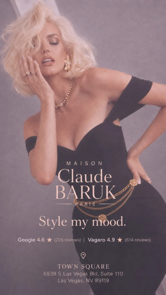 Your hair is the detail. Your confidence is the result.  New Salon New address | Maison Claude Baruk Salon 6539 Las Vegas Blvd | Las Vegas, Nv | ☎️702 250 0920