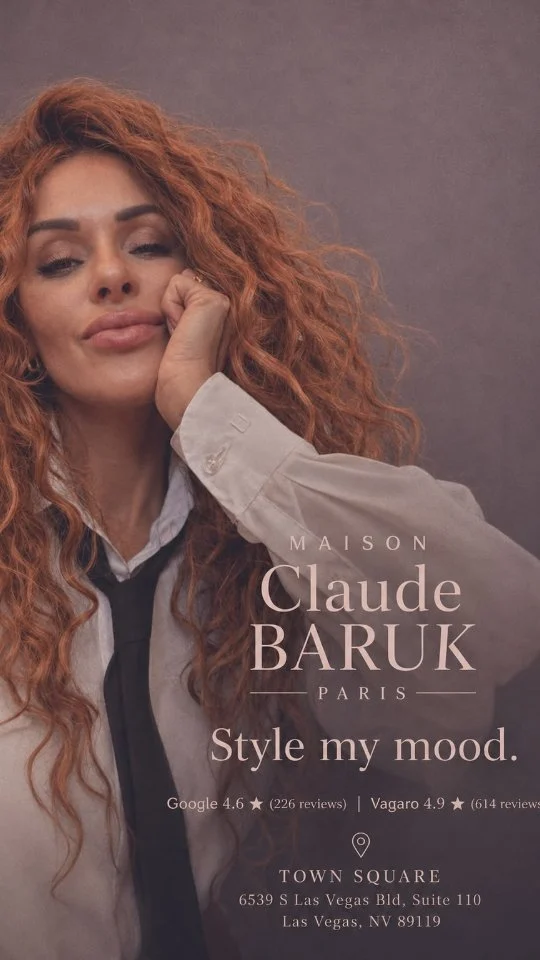That magic moments... when beauty becomes confidence. My passion for 30 years.  New Salon. New Concept. New adress  Maison Claude Baruk Salon  📍6539 S Las Vegas Blvd - suite 110 - Las Vegas Nv -